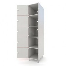 Шкаф ДСП 1-5 внутри